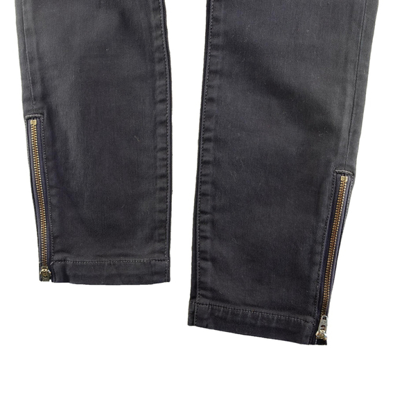 JOIE High Rise Park Skinny G NAVY Size 26 - Picture 4 of 13